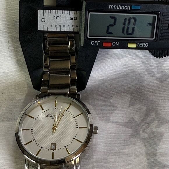 Kenneth Cole New York Silver and Black Watch - Picture 4 of 6